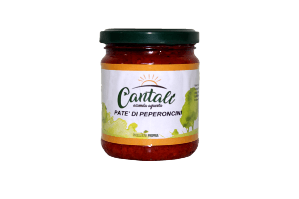 Patè peperoncini cantali